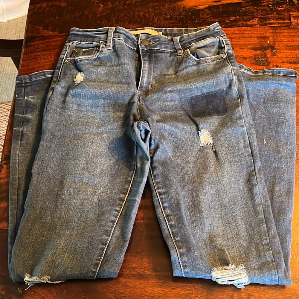 Girls Tractr distressed jeans